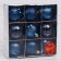 Set of balls plastic D-6 cm, 9 pcs "Festival" Blue