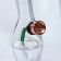 Bong, H-11.8 cm, "skull", glass