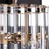 Pollux22 cm chandelier, D 42 cm, 6x40W E27