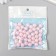 Beads for creativity plastic "Direct pink" set of 20 g d = 1.1 cm