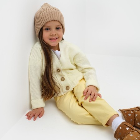 Cardigan Children's KAFTAN, p. 32 (110-116 cm), milk-7