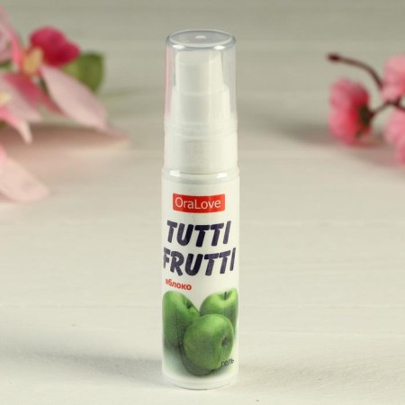 Tutti-Frutti Oralove apples, water-based, edible, 30 ml
