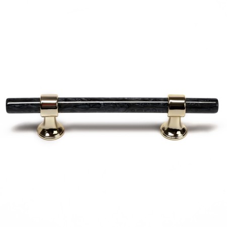 Cappio pk106 bracket handle, m/o 96 mm, d = 12 mm, plastic, graphite/gold color-2