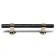 Cappio pk106 bracket handle, m/o 96 mm, d = 12 mm, plastic, graphite/gold color