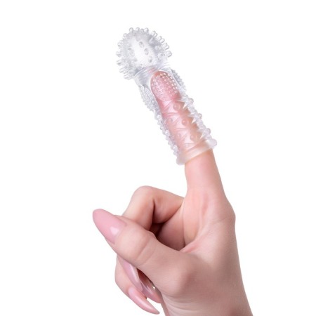 A-Toys Hicks, TPE finger nozzle, transparent 8.5 cm-2