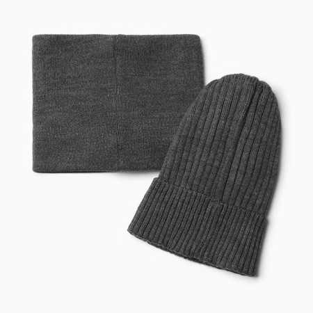 Set for a boy, dark gray color, size 48-52-3