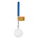 Mirror telescopic round tundra, diameter 50 mm, 270 - 710 mm