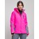 Ski jacket female winter, size 46, pink color