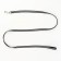 The reflective “bones” set, a collar of 120 x 1 cm, Osh 22-34 cm, fire 22-34 cm, black