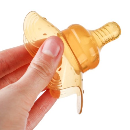 Feeding on the chest, in the container, silicone-3