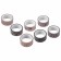 Adhesive Washi-tanks for decor coffee colors, 15 mm x 3 m (set 7 pcs) rice paper