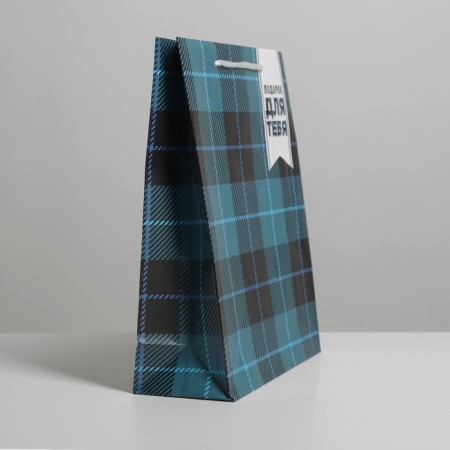 Gift Package Laminated, packaging, Real Man, Ml 21 x 25 x 8 cm-3