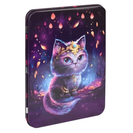 Penal Futlar Metal 235 x 175 x 20 mm, Phoenix "Magic Cat"