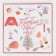 Laminated square Sweet Home, 30 x 30 x 12 cm, New Year