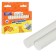 School white, set 24 pieces of round, in a cardboard box