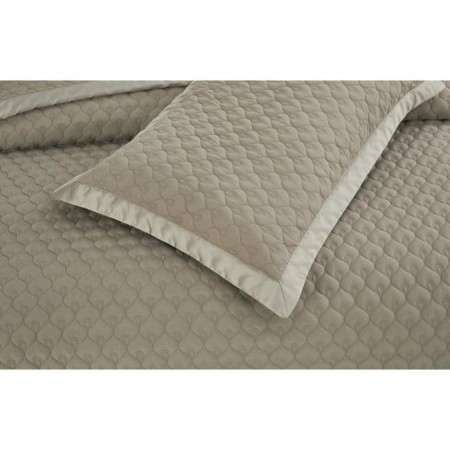 A set with a blanket "Roxalan", size 160x220 cm, 50x70 cm, color of coffee-5