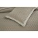 A set with a blanket "Roxalan", size 160x220 cm, 50x70 cm, color of coffee