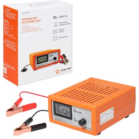 Charger 0-5A 12V, ammeter, manual adjustment of charging current, pulse