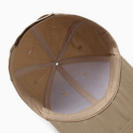 Minaku plain cap, beige color, rr 52-54-3