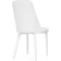 Stool on a metal frame hairdryer r metal/eco -leather, white/white 46x56x91 cm