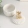 Coramics Coramics "Golden Bear" White relief 11.5x8.2x8.2 cm