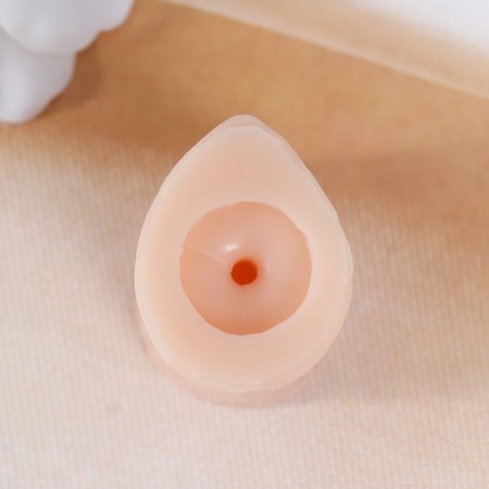 Mold Silicone "glass" 2.3x2.3x3.8 cm-3