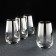 A set of high glass glasses "Silver Smoke", 350 ml, 4 pcs