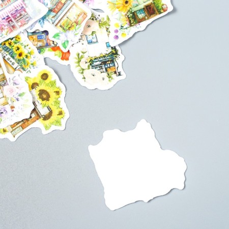 Stickers for creativity "Flower shops" set of 50 pcs 4.5x6.5x1.1 cm-2