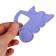 Silicone “Steam” teether, mix color, button
