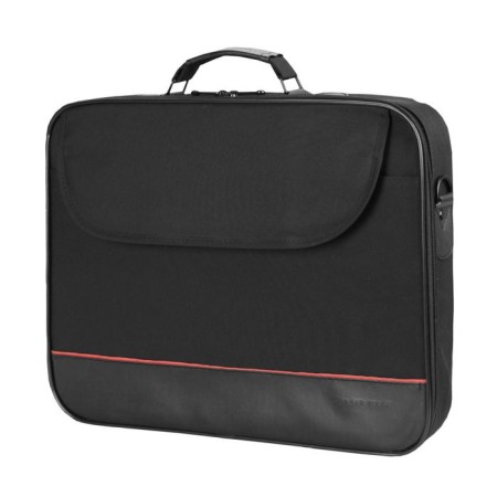 Business bag, lightning department, external pocket, black color-1