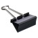 Paper clamps 25 mm, 12 pieces, black