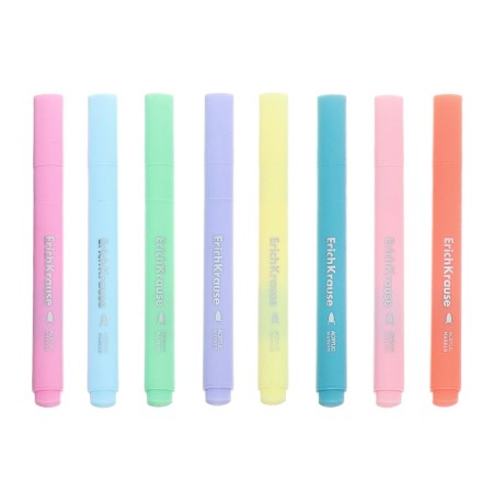 Acrylic markers 8 colors, Erichkrause, Art Spirit Pastel with a bullet -shaped tip mix-5