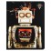 Notebook of 48 sheets in a cage on a "robots" paper clip, cover coated cardboard, matte lamination, mix