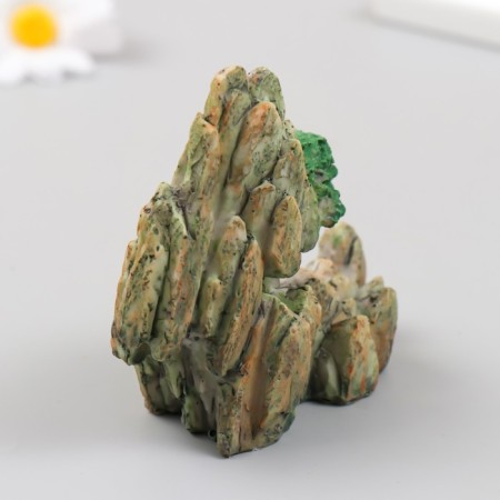 Figure for Florarium Polystone "Mountain Cliff" 9x4.8x8.5 cm-2