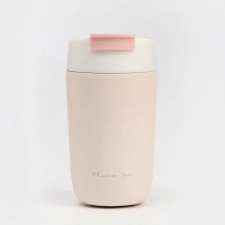 Thermal circle, 500 ml, SHOOL THK YOU, retains heat 6 hours, pink