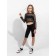 TOP for girls, height 152 cm, black color