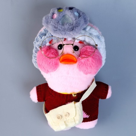 Soft toy "Duck. Lalafanfan ", Mix color-7