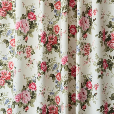 Set of curtains "Dryada", size 170 x 270 cm - 2 pcs, red color-2