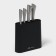 Claus stand with filler Magistro "Tenderness", plastic, 21 × 7.5 × 22, black