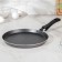 Pancake pan Discovery, D = 22 cm, plastic handle, anti -stick coating, gray color
