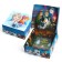 Gift folding box with 3D, cold heart, 15x15x7 cm