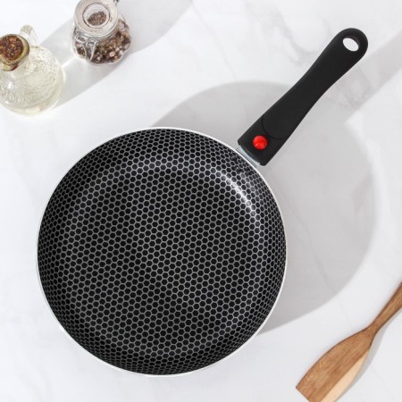 Forever pan, d = 24 cm, removable handle, anti -stick coating, metallic color-1