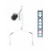 Feeder equipment "Yaman" bream No. 2, feeder 40 g, rocker 16 cm, cord 0.15 mm, hook No. 8