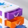 Mini - chest of drawers for trifles 4 sections "Rainbow", 13 × 9 × 14.5 cm, color mix