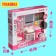A set of furniture for dolls "Bathroom", a bathroom, a sink, a post -decker