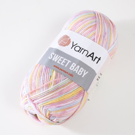 Yarn "Sweet Baby" 100% acrylic 300m/100g (909 children)-1