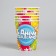 A one -time paper glass "Happy Birthday" balls, 250 ml. (set 6 pcs)