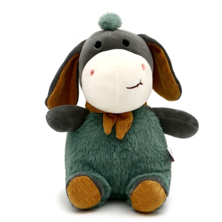 Soft toy "Donkey", 23 cm, green color