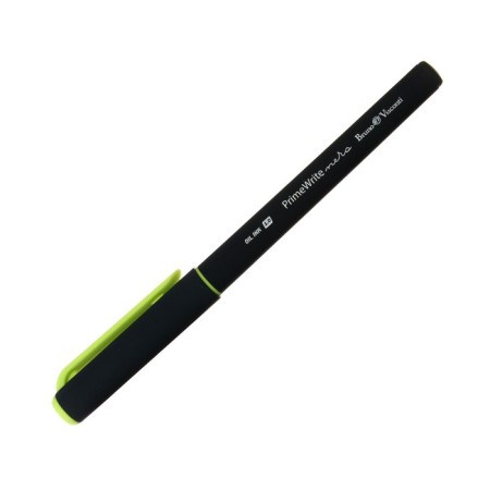 Ballpress PREMEWRITE. Basic. Nero, Node 1.0 mm, blue pigmented mobs on an oil basis, Soft Touch case, mix-1