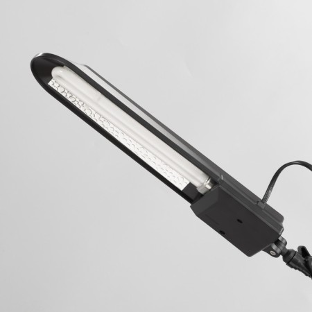 1x11W table lamp G23 black-4